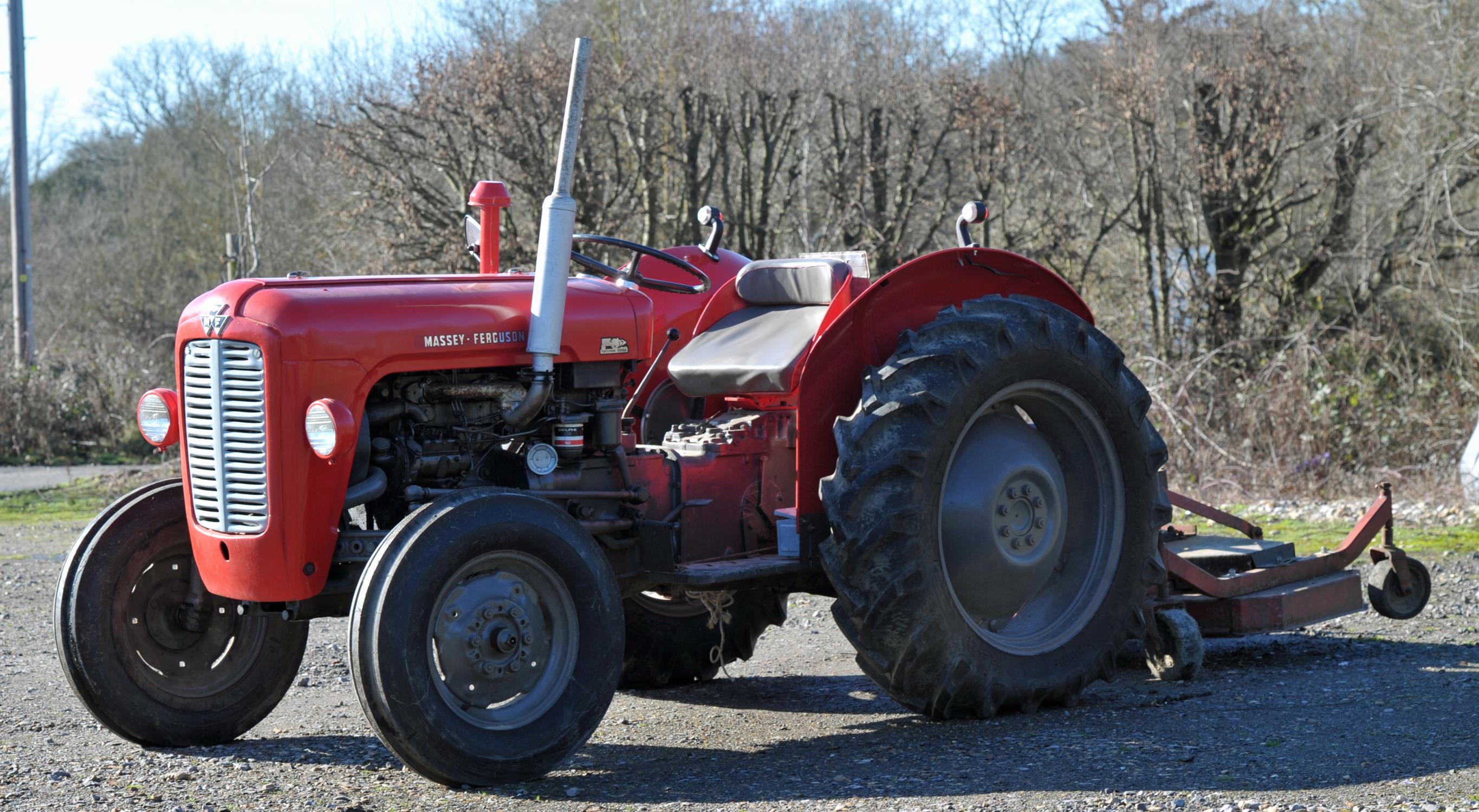 1964 Massey Ferguson 35X Diesel Tractor. Registration number: AFX 79B. Recently fully refurbished - Image 7 of 18