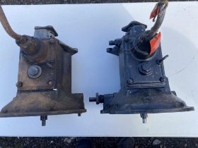 2 x Morris 8 3 speed gearboxes. Please note this lot has the standard Ewbank's standard buyers