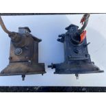 2 x Morris 8 3 speed gearboxes. Please note this lot has the standard Ewbank's standard buyers