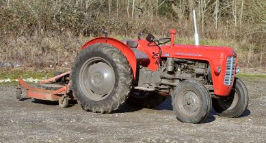 1964 Massey Ferguson 35X Diesel Tractor. Registration number: AFX 79B. Recently fully refurbished