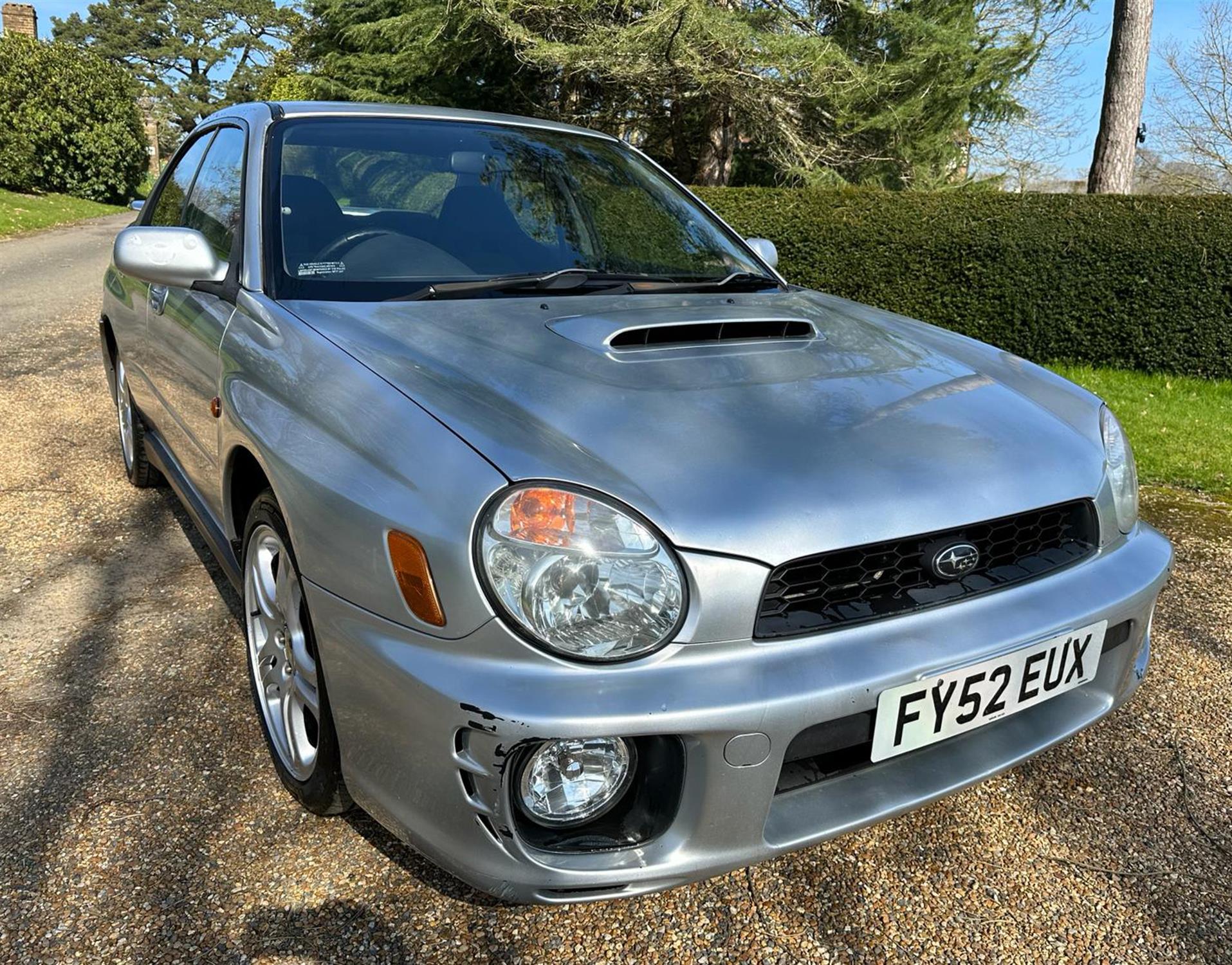 2002 Subaru Impreza 2.0 WRX AWD Turbo 4-dr Saloon. Registration: FY52 EUX. Finished in Silver. - Image 16 of 16