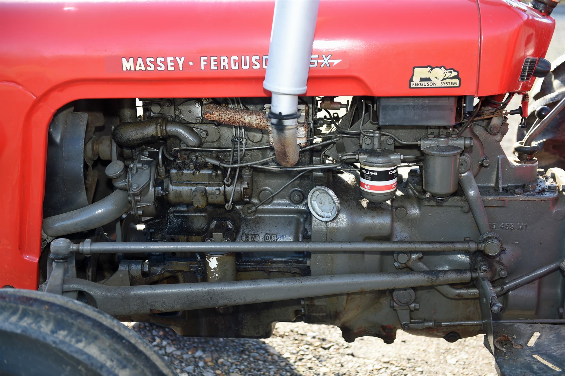 1964 Massey Ferguson 35X Diesel Tractor. Registration number: AFX 79B. Recently fully refurbished - Image 10 of 18