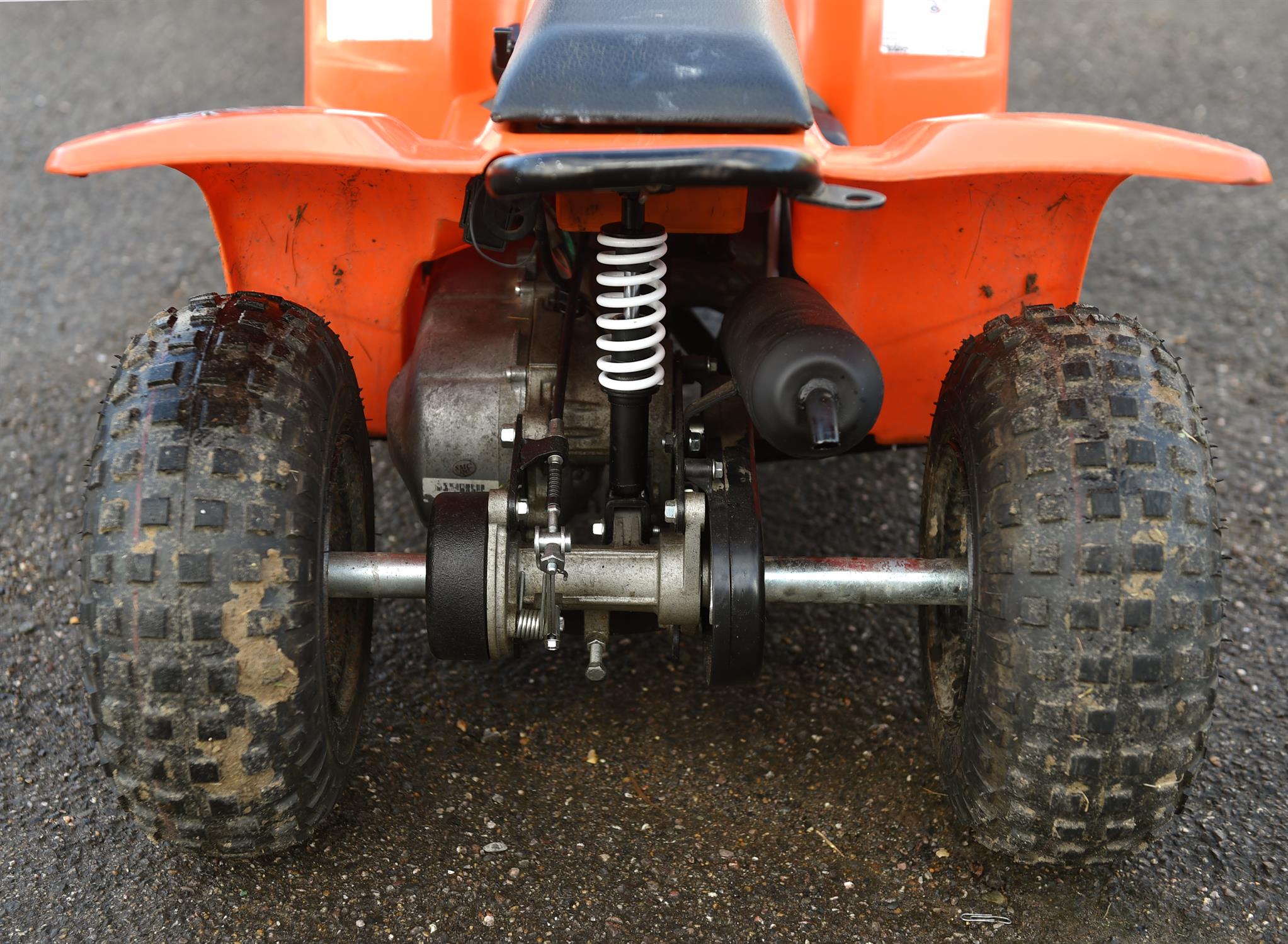 Buzz Quadzilla 50cc Quad bike. New battery fitted. Starts and runs well. A great first quad bike - Image 2 of 7