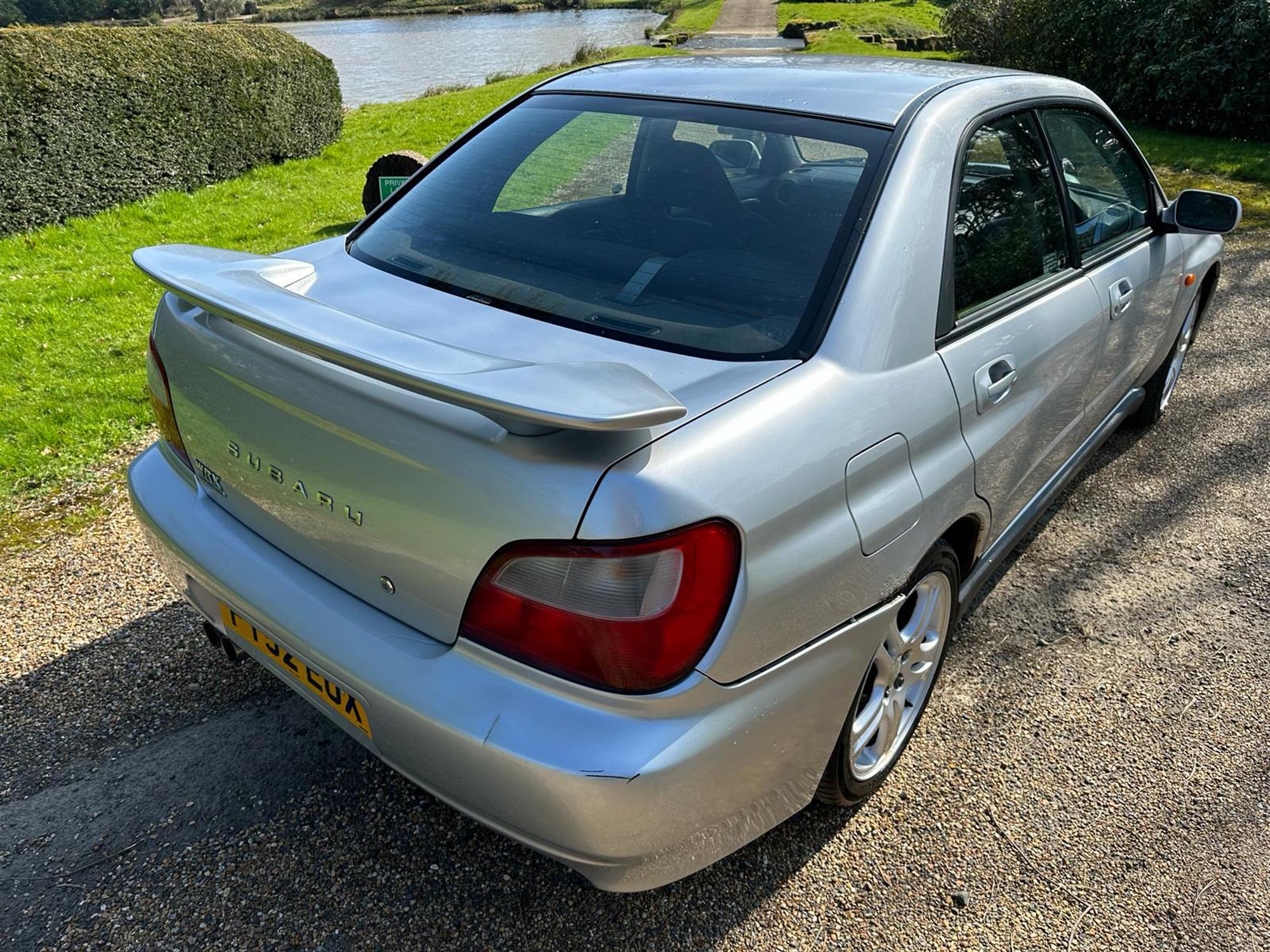 2002 Subaru Impreza 2.0 WRX AWD Turbo 4-dr Saloon. Registration: FY52 EUX. Finished in Silver. - Image 13 of 16