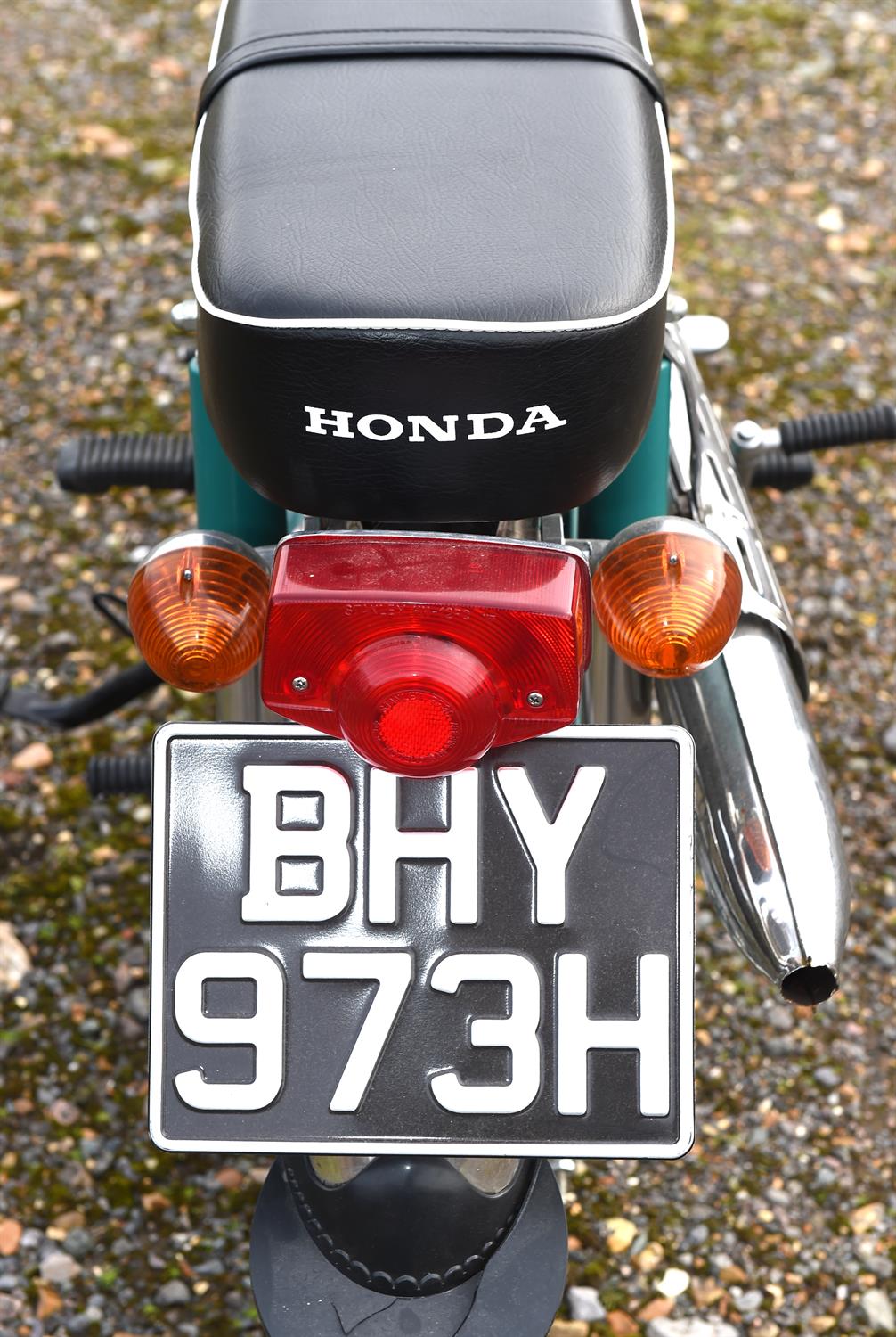 1969 Honda SS50 4 Speed. Registration number: BHY 973H. This Honda SS50 was restored in 2020 prior - Image 5 of 9
