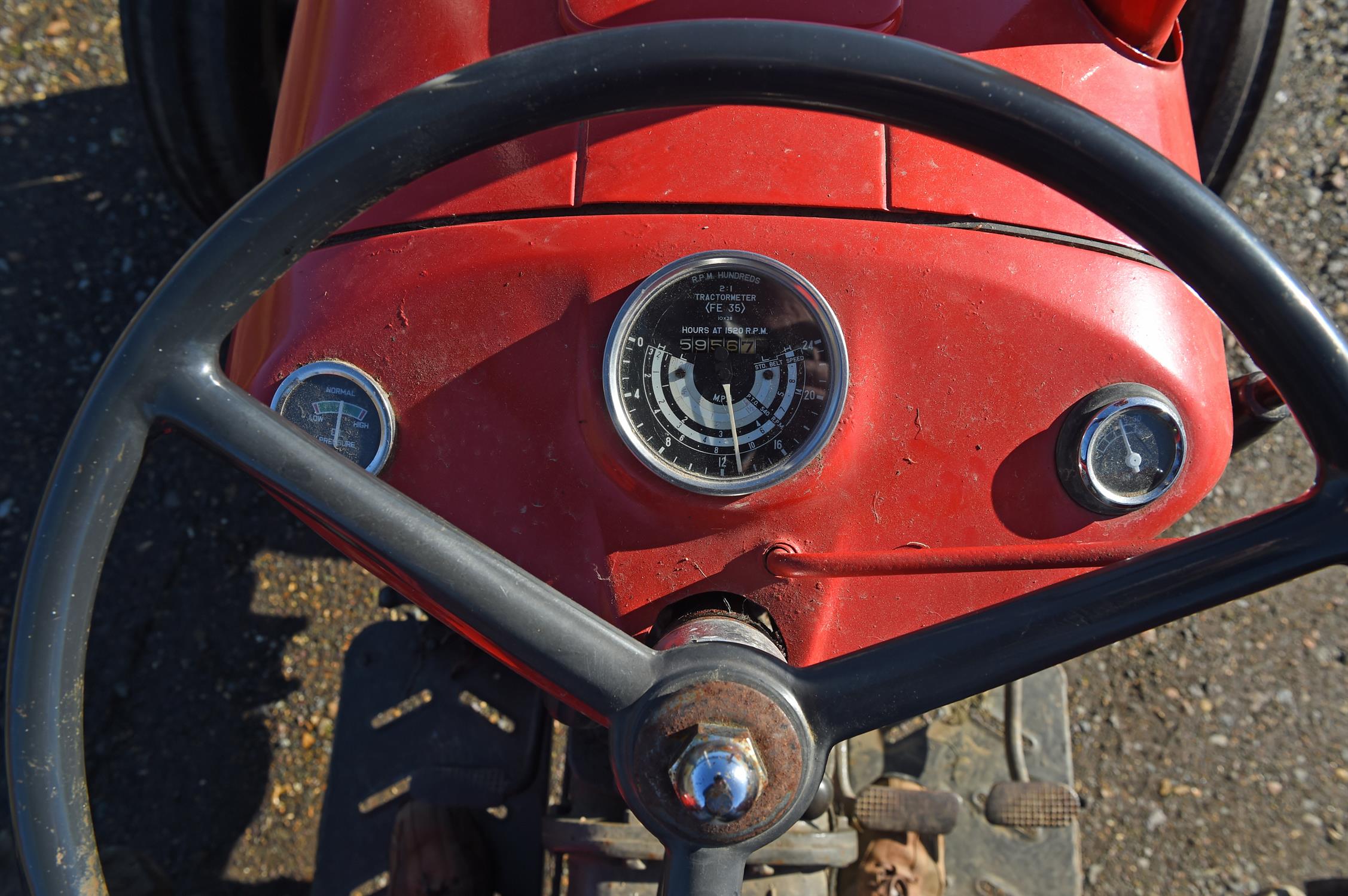 1964 Massey Ferguson 35X Diesel Tractor. Registration number: AFX 79B. Recently fully refurbished - Image 15 of 18