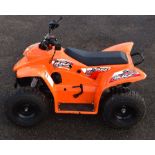 Buzz Quadzilla 50cc Quad bike. New battery fitted. Starts and runs well. A great first quad bike