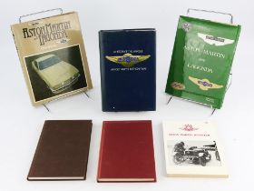 Collection of Various Aston Martin Books and Manuals - To include DB5 Workshop Manual in ring