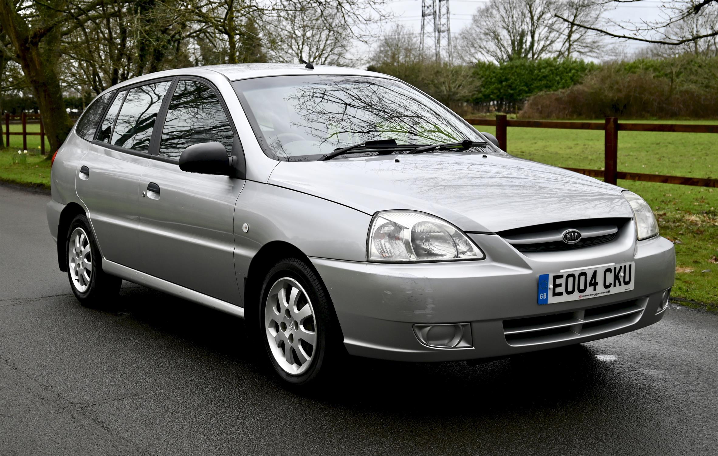 2004 Kia Rio 1.3 L 5-door Hatchback Petrol Manual. Registration number: EO04 CKU. 1 owner with 58,