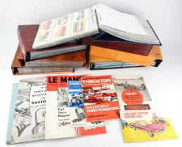 A collection of Vintage Motoring ephemera - to include a 1935 Le Mans programme, 1934 Track &