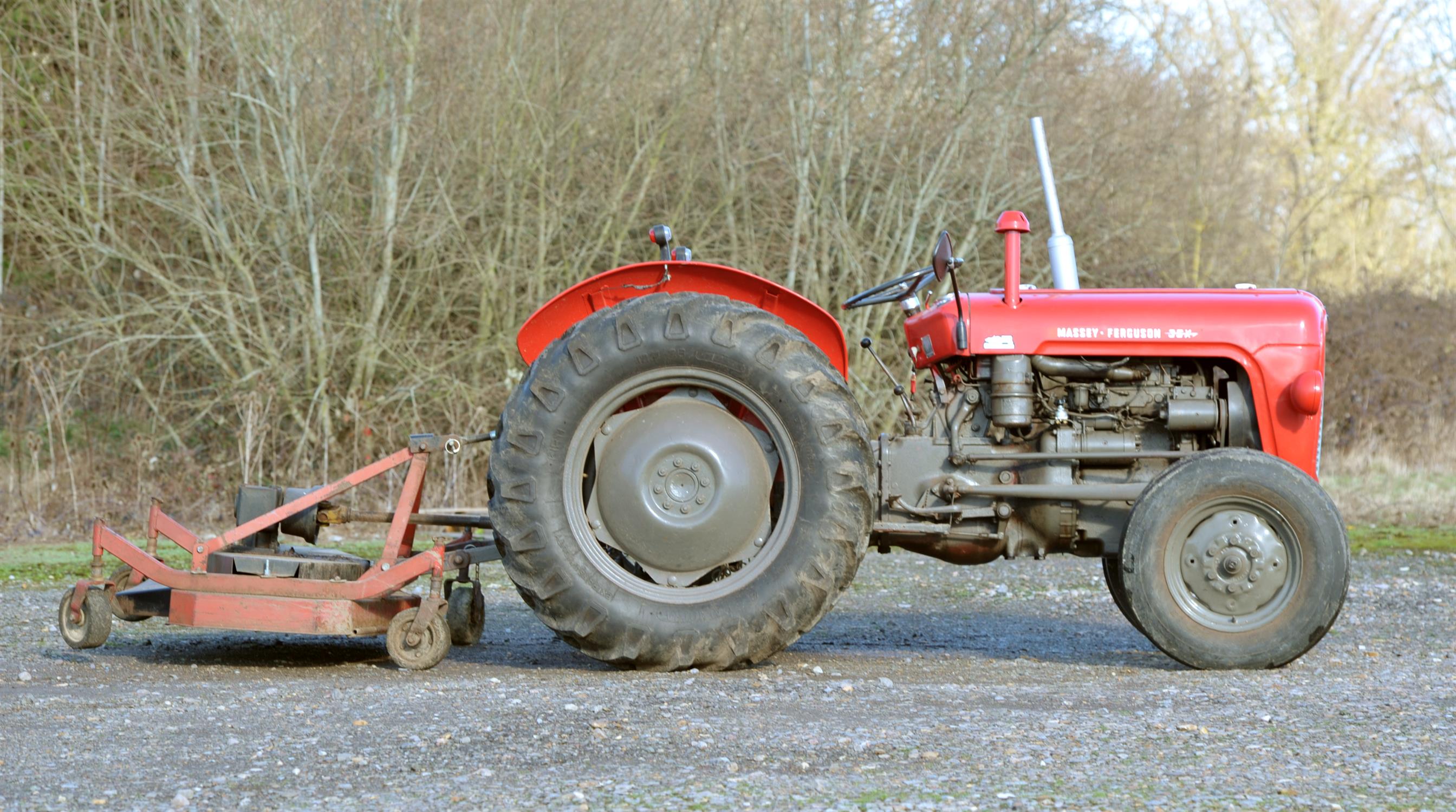 1964 Massey Ferguson 35X Diesel Tractor. Registration number: AFX 79B. Recently fully refurbished - Image 5 of 18