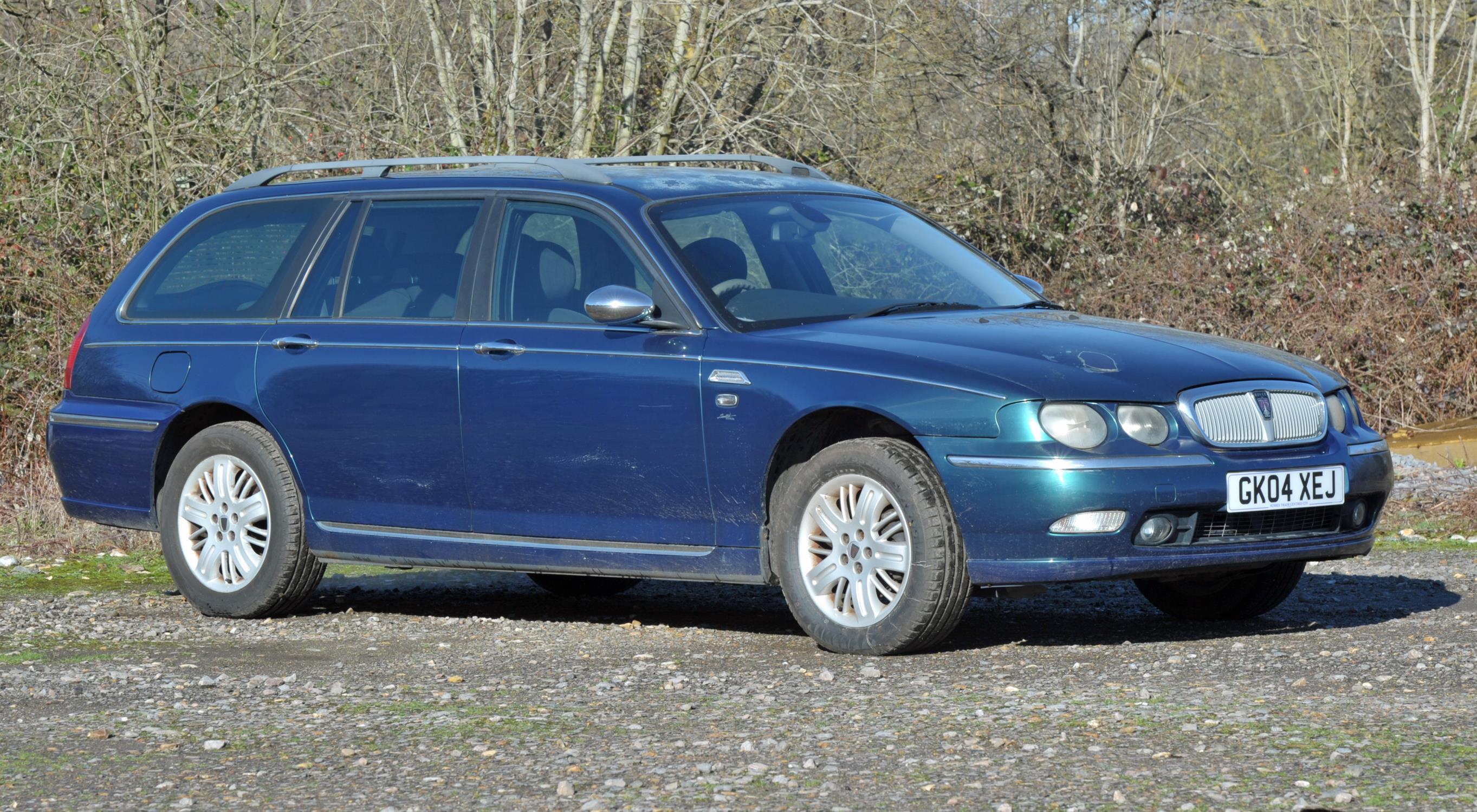 2004 Rover 75 2.0 V6 Petrol Touring/Estate Automatic. Registration number: GK04 XEJ. Genuine 88,