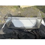 Vintage Touring Car Auster windscreen - For open top rear passenger seats, with cover.