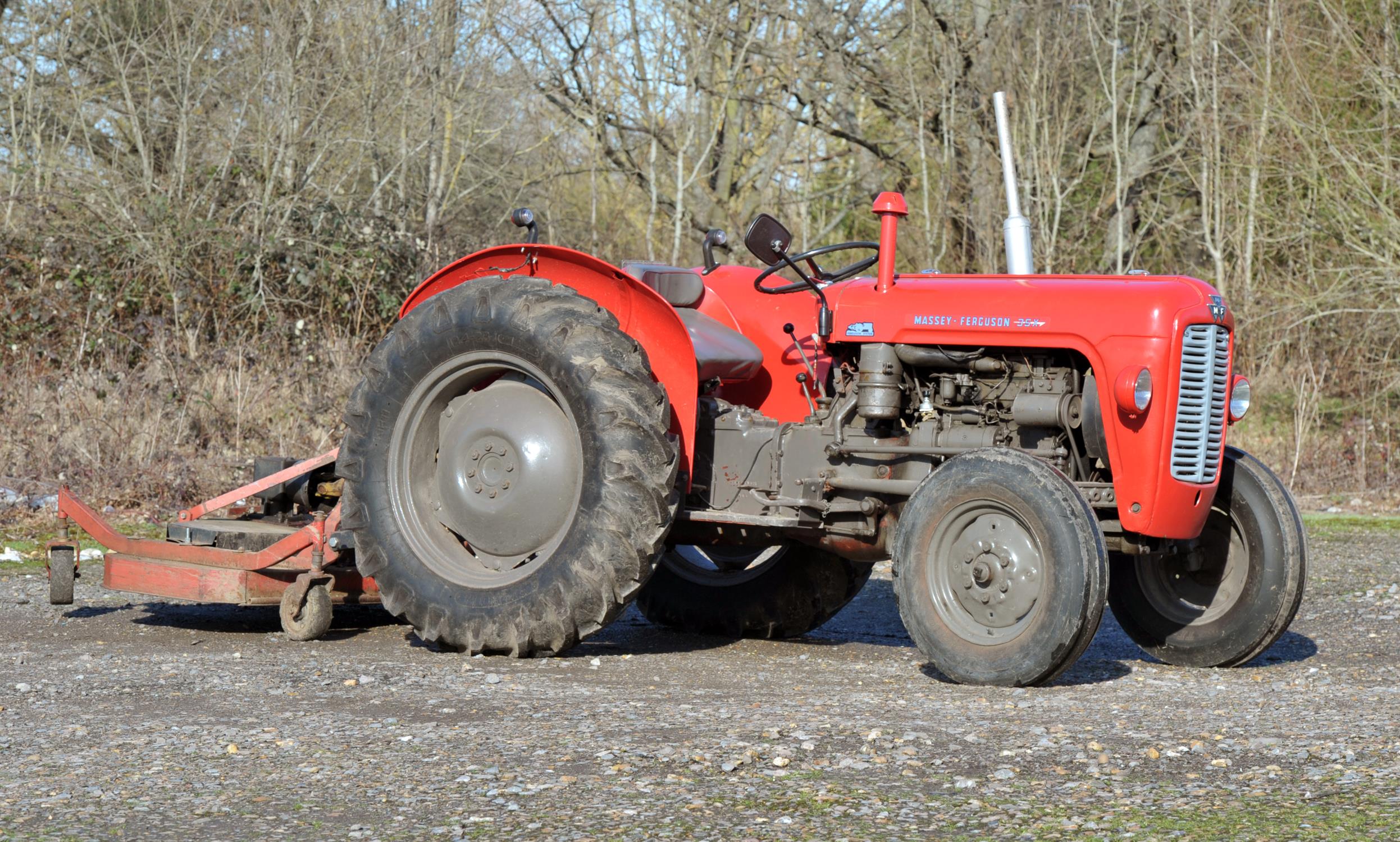 1964 Massey Ferguson 35X Diesel Tractor. Registration number: AFX 79B. Recently fully refurbished - Image 2 of 18