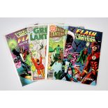 DC Comics: Green Lantern, a group of 4 comics featuring key 1st appearance (1965 onwards).