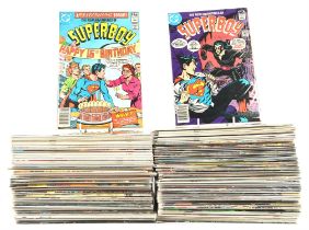 DC comics: Superman & Superboy. A group of 130 silver, bronze and modern-age comic book issues