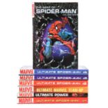 Marvel Amazing Spider-Man & Captain America Hardcover Graphic Novels: A collection of X14 Marvel