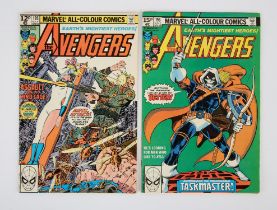 Marvel Comics: Avengers No. 195, 196. (1980) A two-comic set featuring the 1st cameo appearance