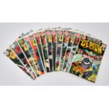 DC Comics: The Demon, a group of 14 comics (1972 onwards). A group of issues featuring Etrigan the