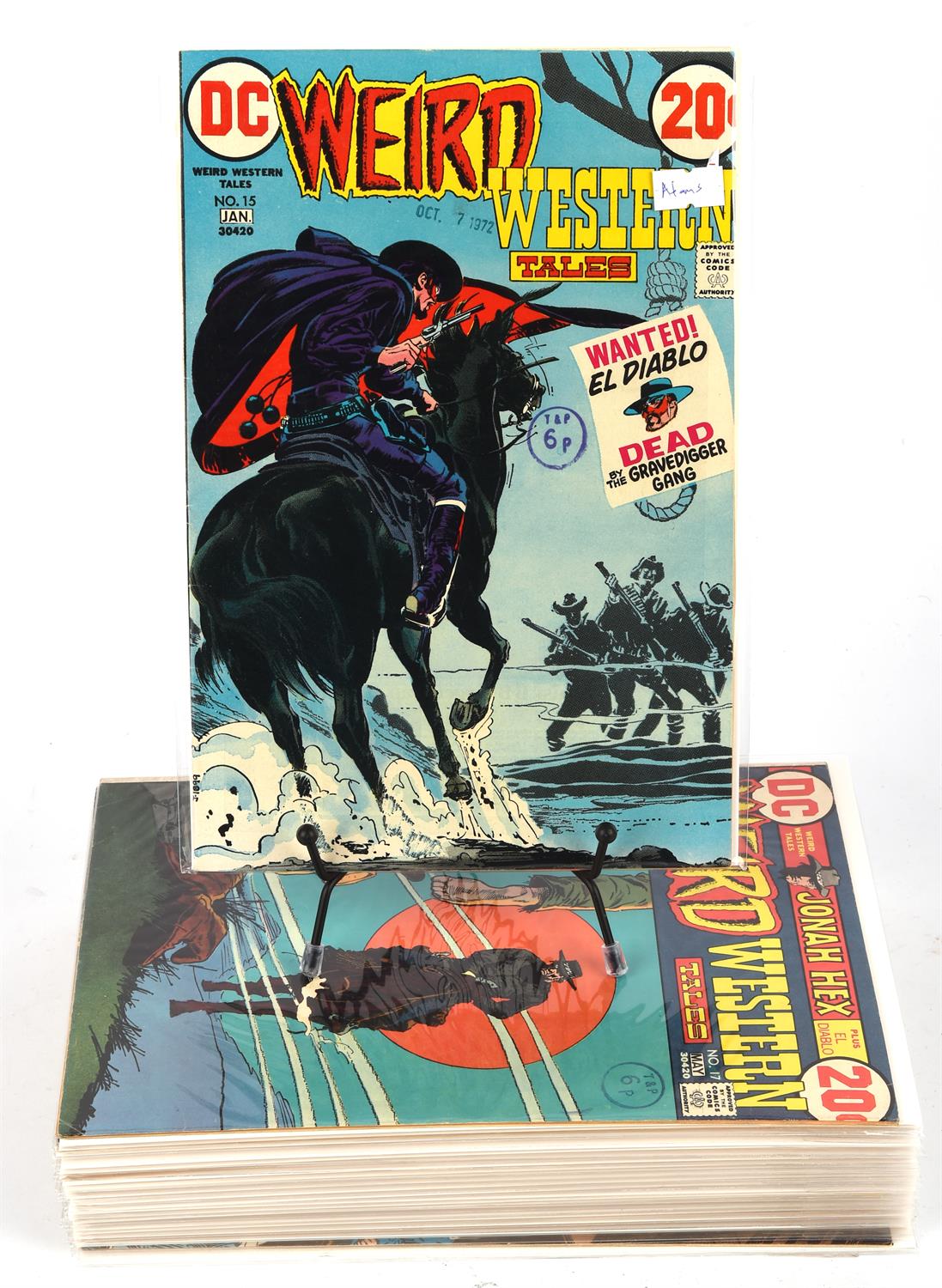 Dc Comics: Weird Western Tales featuring 1st appearances and key issues (1972 onwards).