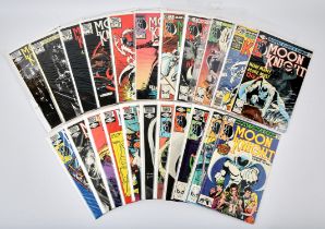 Marvel comics: A collection of Moon Knight issues featuring 1st solo appearances,