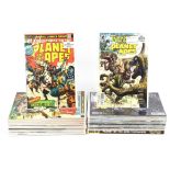Planet of the Apes comics (1975 – 2018) A group of approx. 50 Planet of the Apes comic book titles,