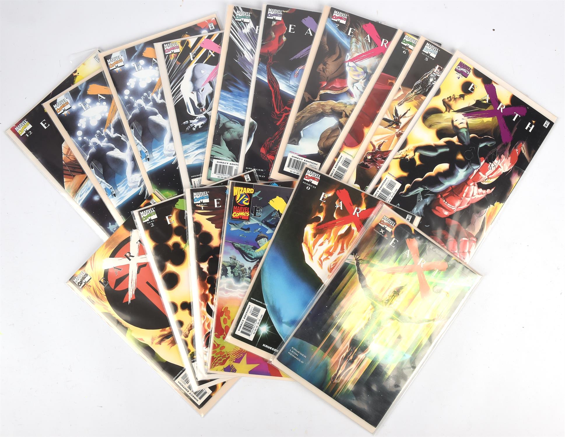 Marvel comics (35) and assorted Astro City Issues (35): Universe X, Earth X comic sets. - Image 2 of 3