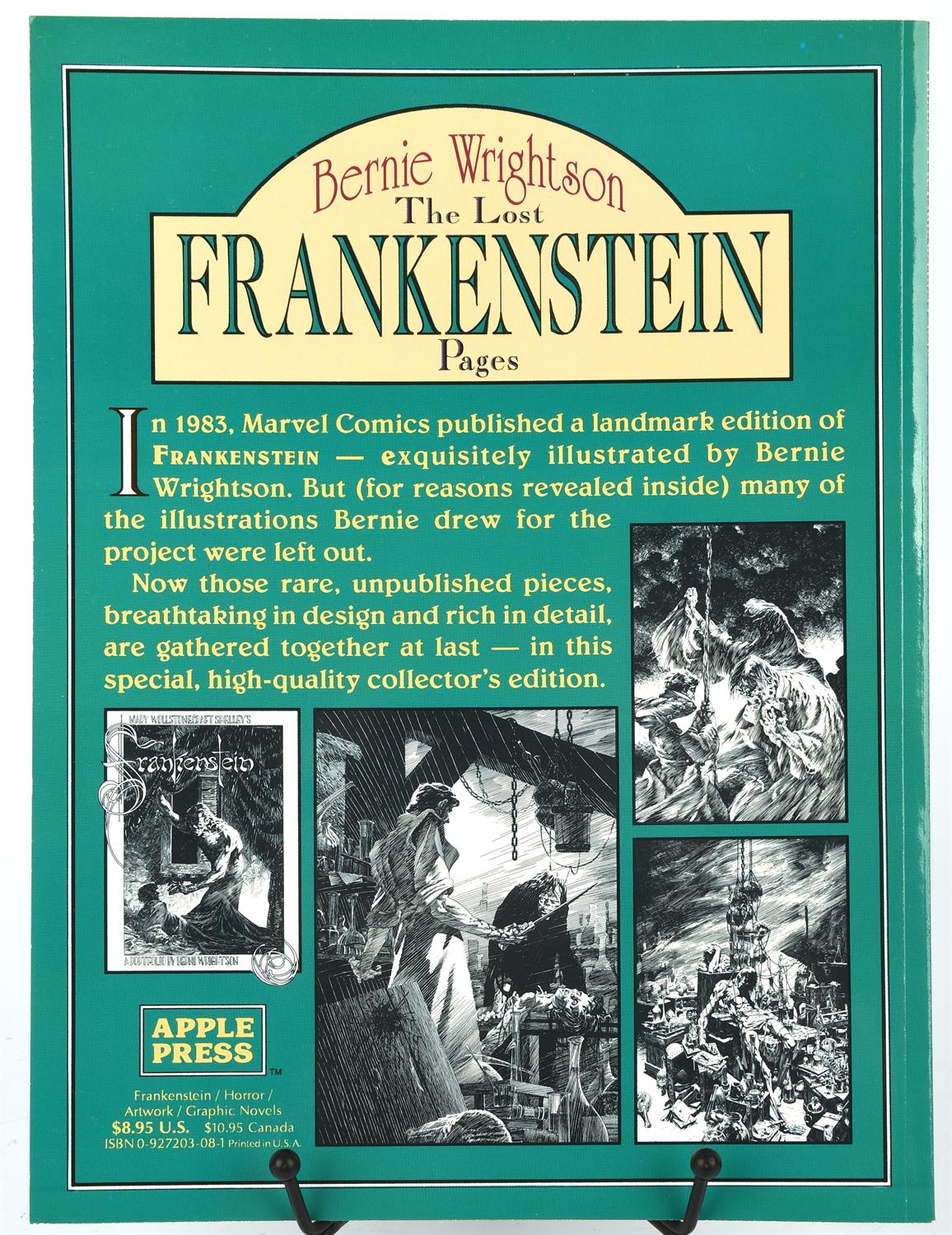 Bernie Wrightson: The Lost Frankenstein Pages book, signed and numbered edition. - Bild 2 aus 3