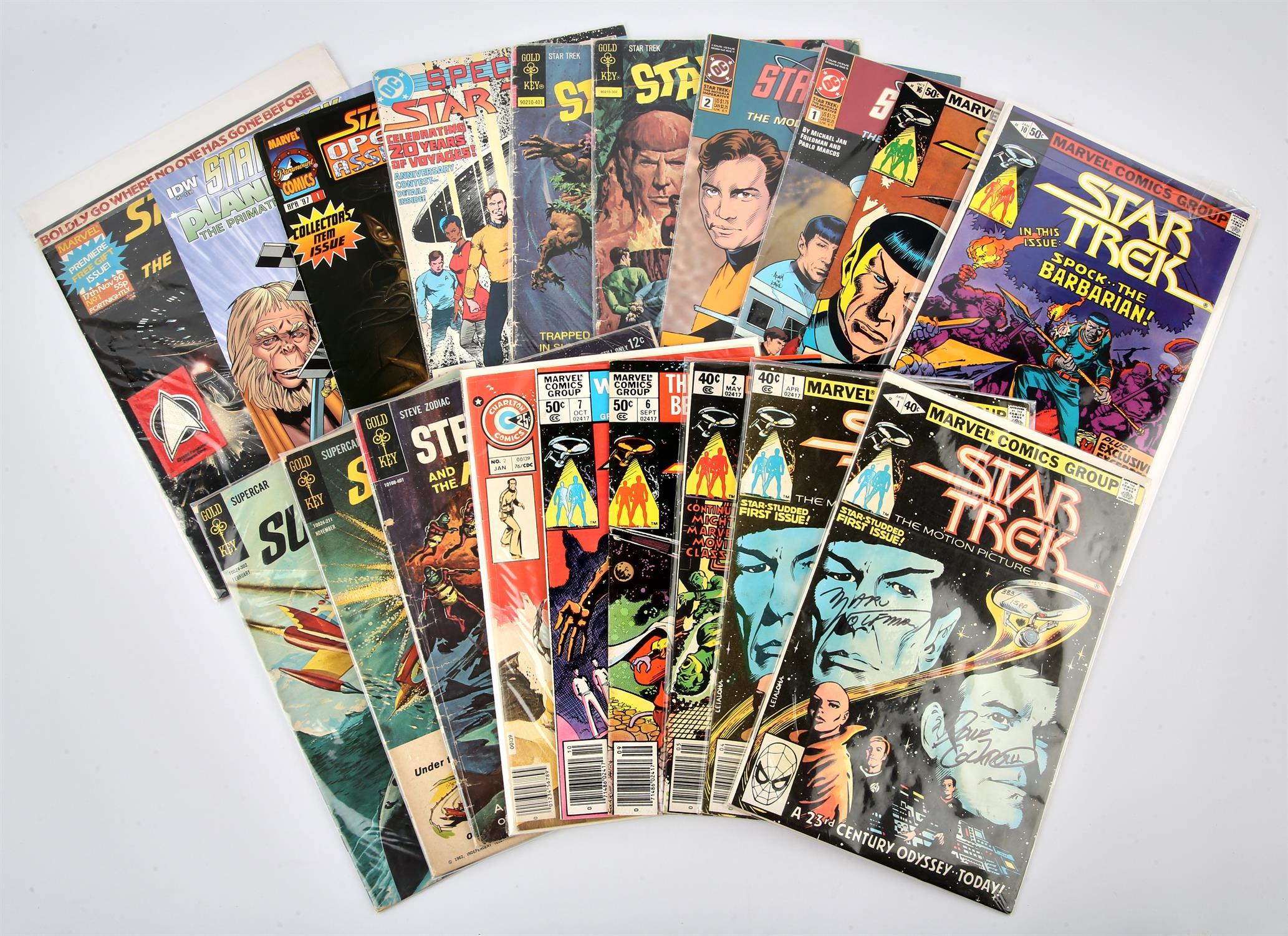 Star Trek Comics: Mixed Comics Mixed Star Trek comics and some assorted other science-fiction