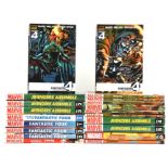 Marvel Hardcover Graphic Novels, featuring the Avengers, Marvel Zombies & the Fantastic Four.