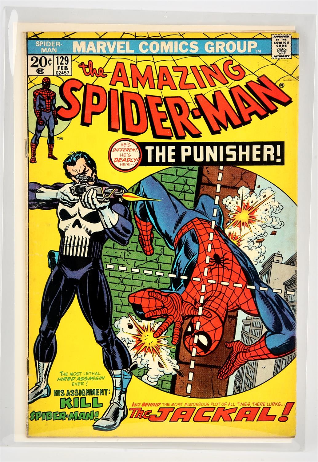 Marvel Comics: The Amazing Spider-Man No. 129 (1974). Featuring the 1st full appearance of The