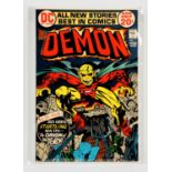 DC comics: The Demon No.1 featuring 1st appearance and origin (1972). This lot features: The Demon