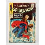 Marvel Comics: The Amazing Spider-Man No. 52 featuring the 1st appearance of Joe “Robbie” Robertson