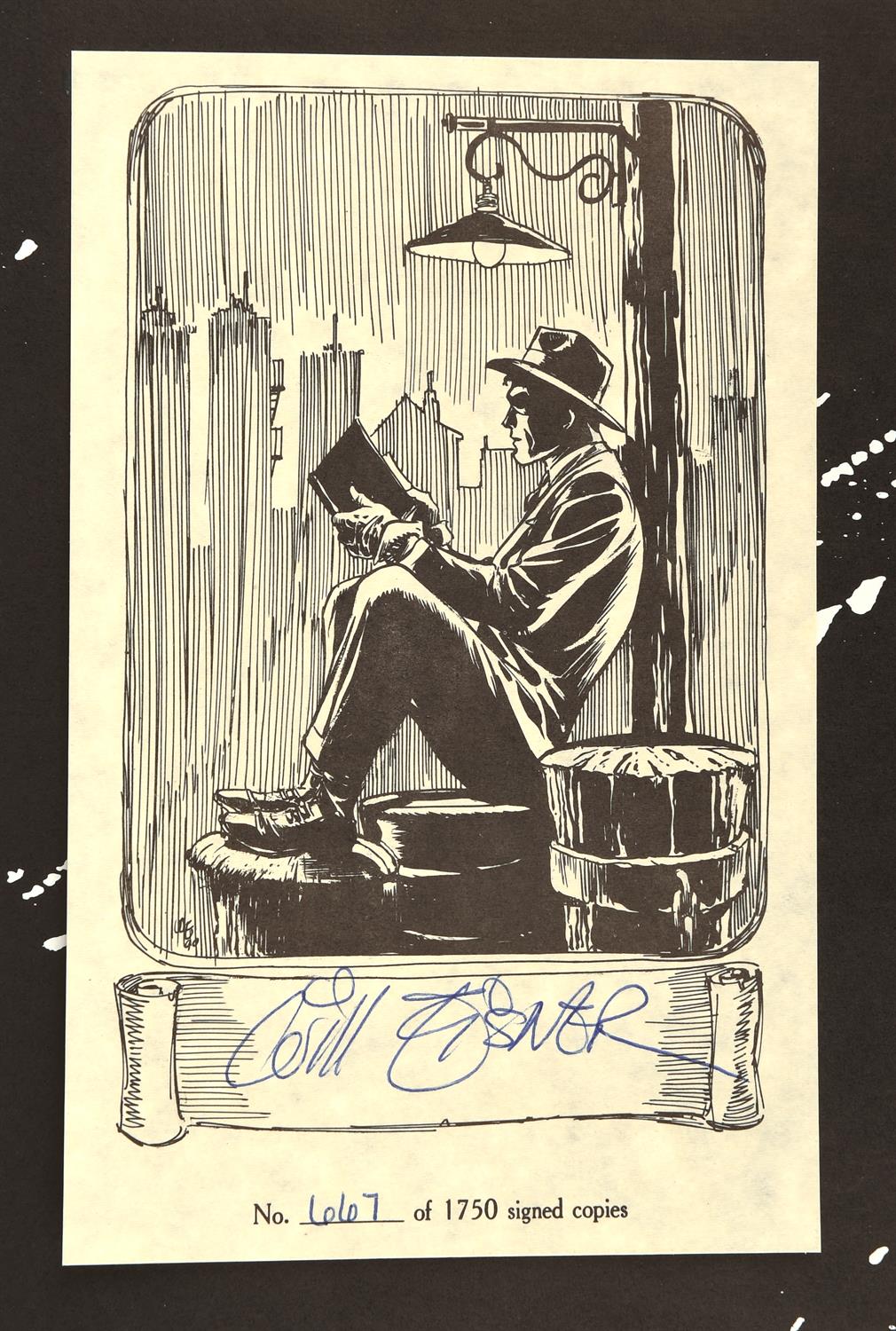 The Spirit Casebook by Will Eisner Kitchen sink Press, 1990, Signed limited Hardcover. - Image 3 of 3