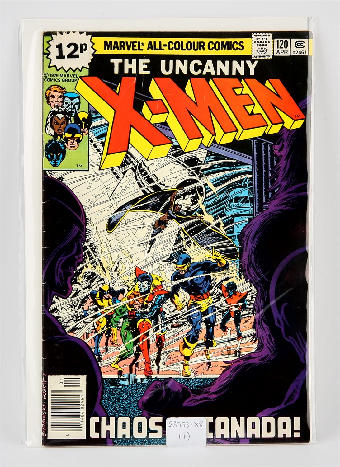 Marvel Comics: The Uncanny X-Men No. 120 featuring the 1st appearance of Alpha Flight (1979).