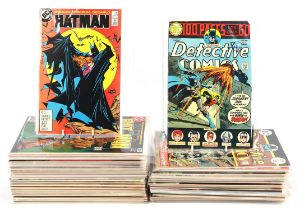 DC comics: A collection of 76 Batman issues featuring noteworthy issues, iconic covers and some