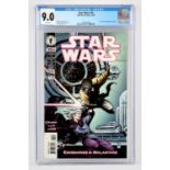 Dark Horse Comics: Star Wars No. 13, (December 1999) CGC Universal Grade 9.0. White pages.