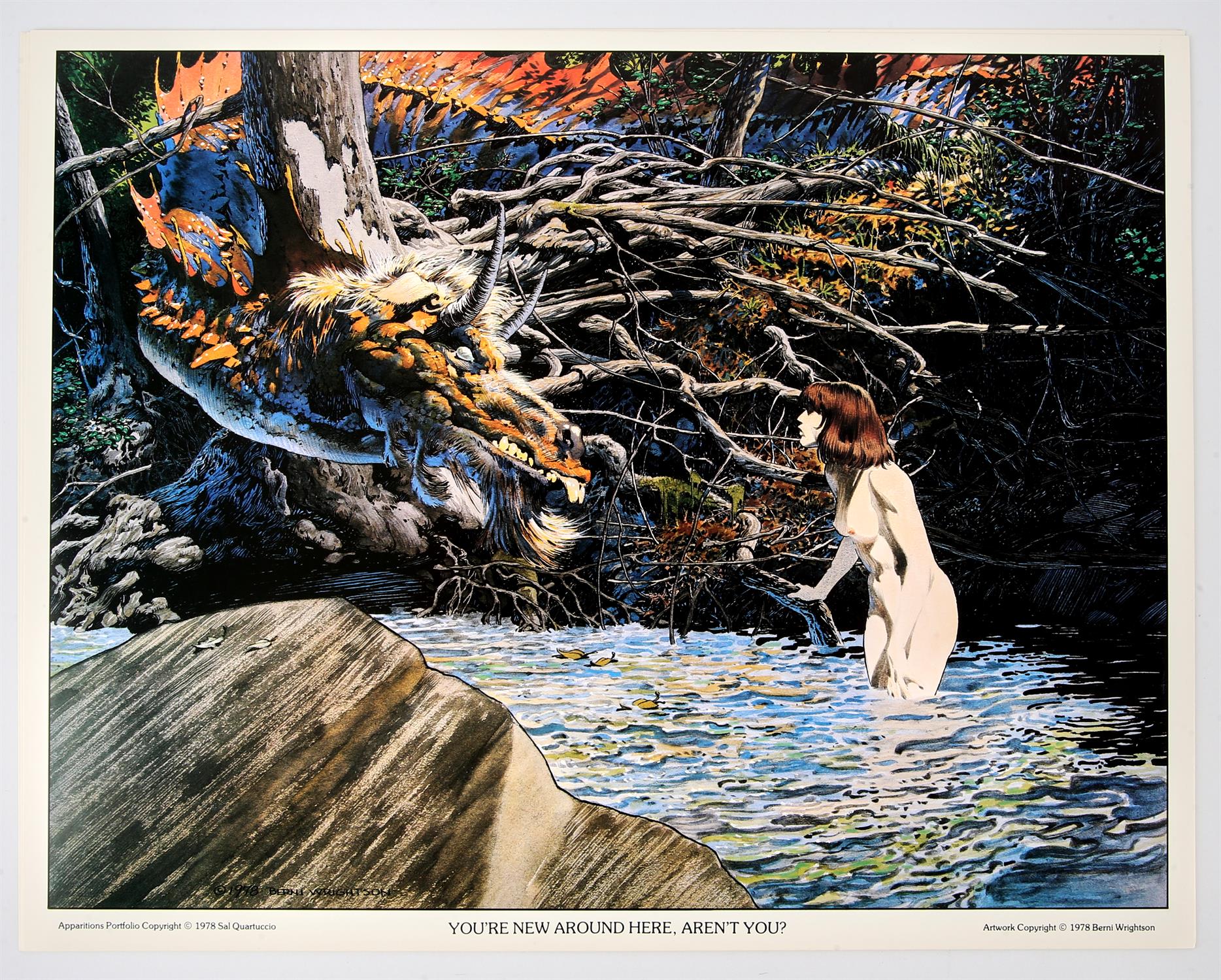 A collection of illustrated portfolios and art prints by Berni Wrightson. A collection of with - Image 2 of 6
