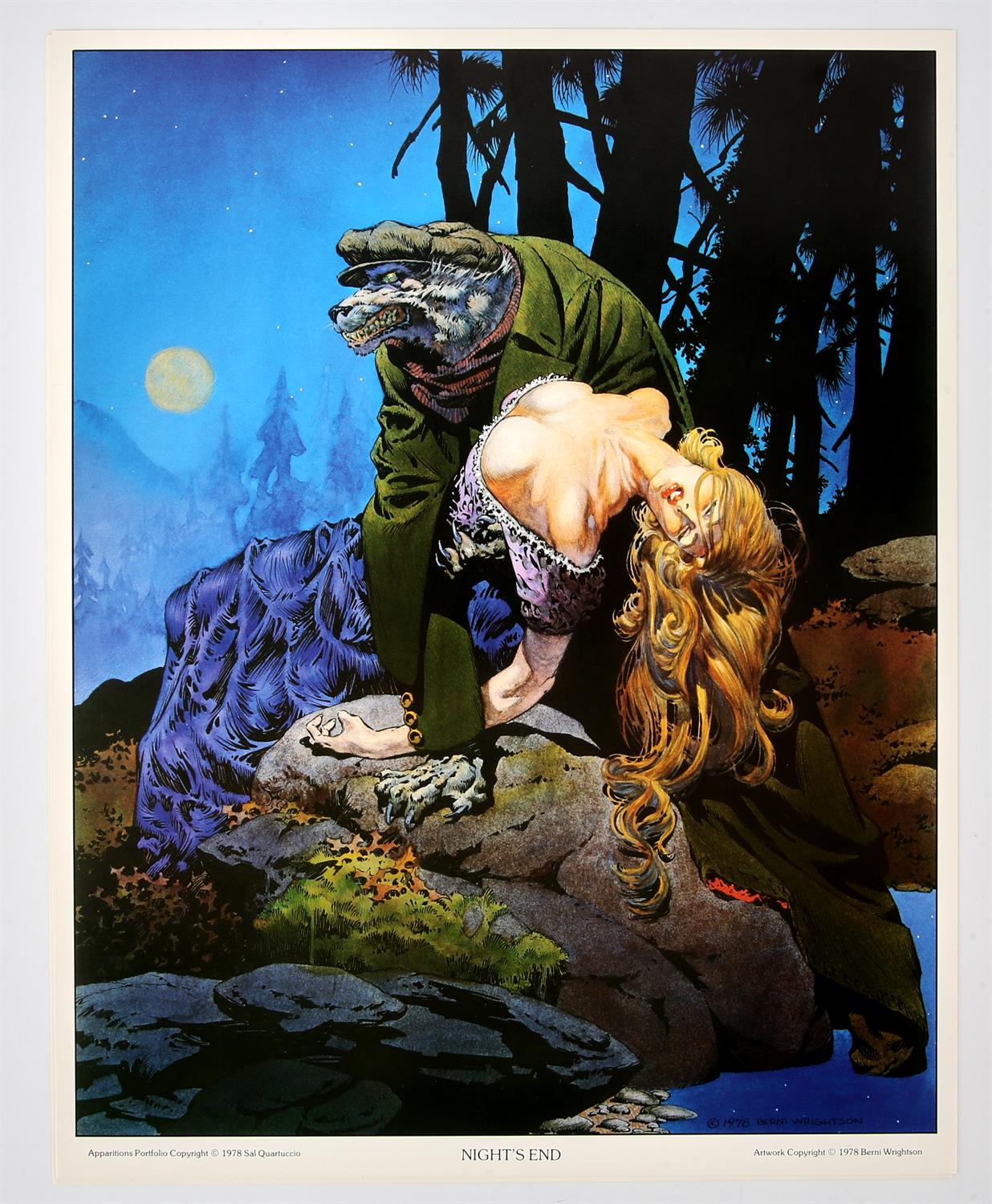 A collection of illustrated portfolios and art prints by Berni Wrightson. A collection of with - Image 3 of 6