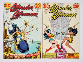 DC comics: Woman Woman. Issues No. 205 & 206, 1973. Two (2) Wonder Woman (Diana Prince) issues