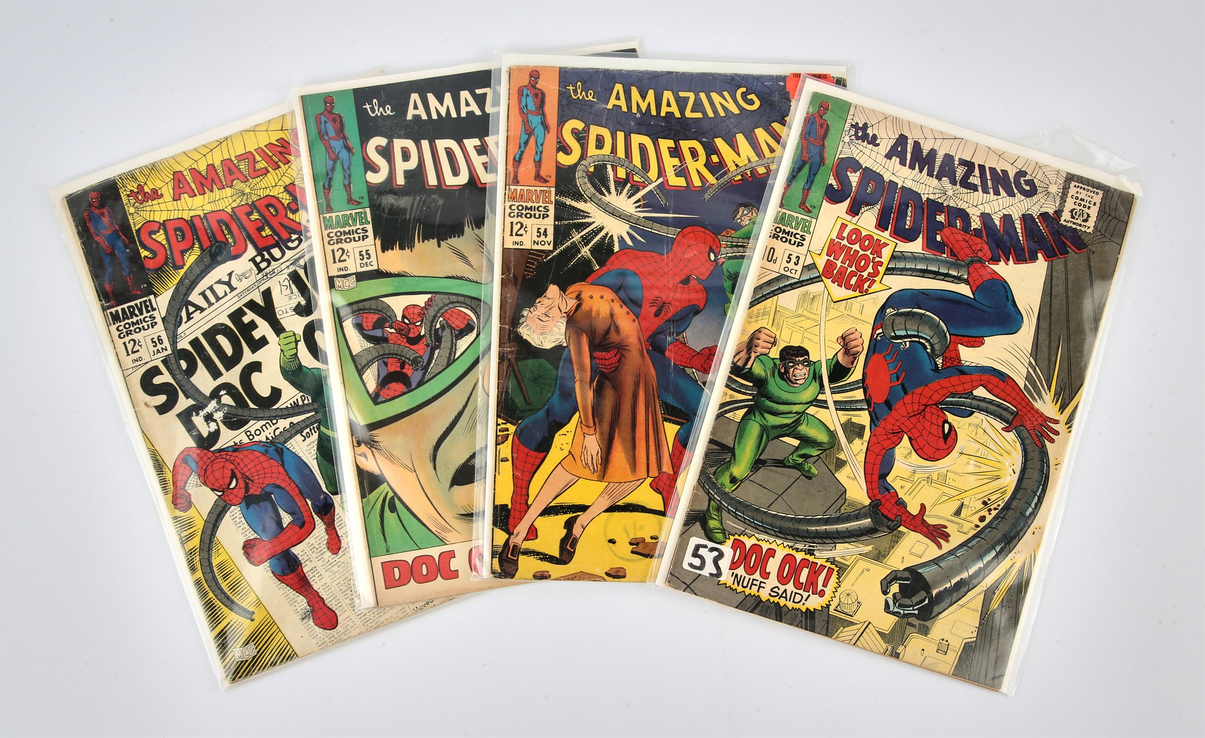 Marvel Comics: The Amazing Spider-Man, a group of issues featuring Key Doctor Octopus appearances