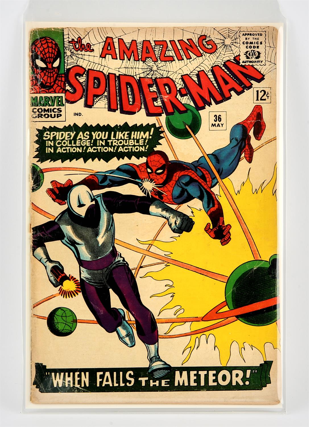 Marvel Comics: The Amazing Spider-Man No. 36 (1966). Featuring the 1st appearance and origin of The