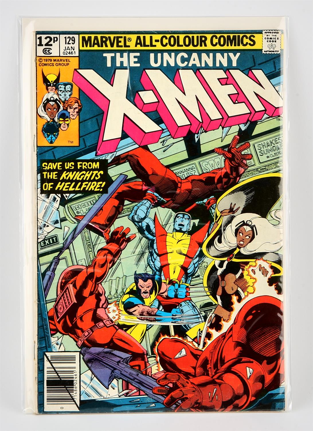 Marvel Comics: The Uncanny X-Men No. 129 featuring the 1st appearance of Alpha Flight (1979).