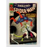 Marvel Comics: The Amazing Spider-Man No. 44 featuring the 2nd appearance of the Lizard (1967).