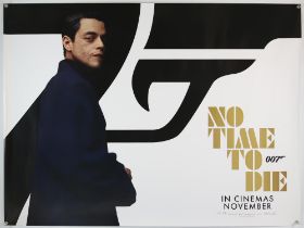 James Bond No Time To Die (2020) Five British Quad teaser film posters, all rolled,