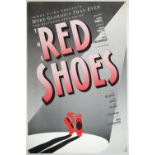 The Red Shoes (R-1988) One Sheet film poster, artwork by Thomas Starr, rolled, 27 x 40 inches.