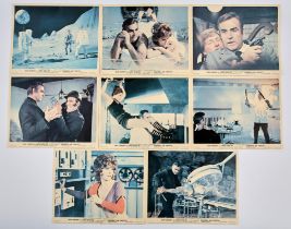 James Bond Diamonds Are Forever (1971) Set of 8 Front of House cards, 10 x 8 inches (8).