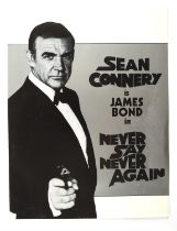 James Bond Never Say Never Again (1983) Fold out Synopsis.