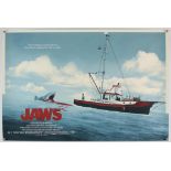 Jaws (1977) Mondo limited edition print AP, hand numbered and signed, rolled, 24 x 36 inches.