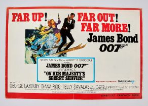James Bond On Her Majesty's Secret Service (1969) UK Exhibitors' Campaign Book, with 'Win a Ford'